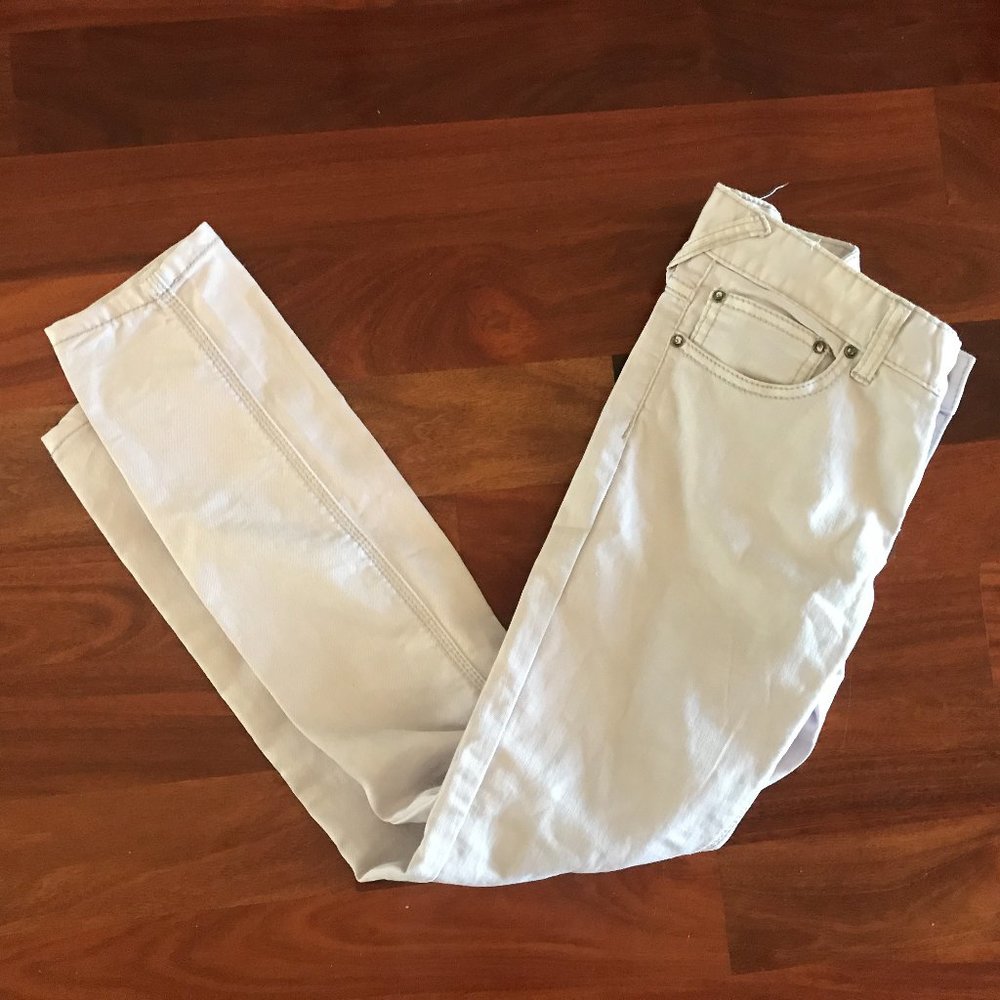 Free People Light Lavender Skinny Jeans